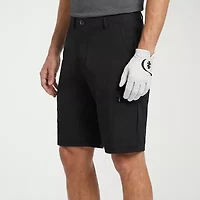 IZOD Swingflex Golf Mens 9 1/2" Stretch Fabric Quick Dry Cargo Short