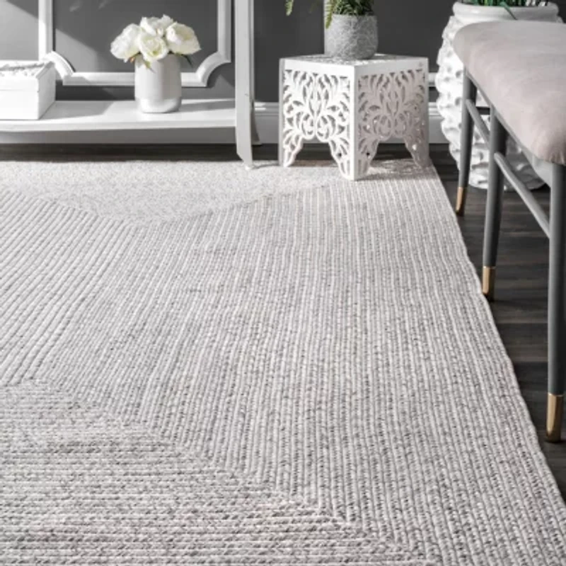 nuLoom Braided Lefebvre Rectangular Rug