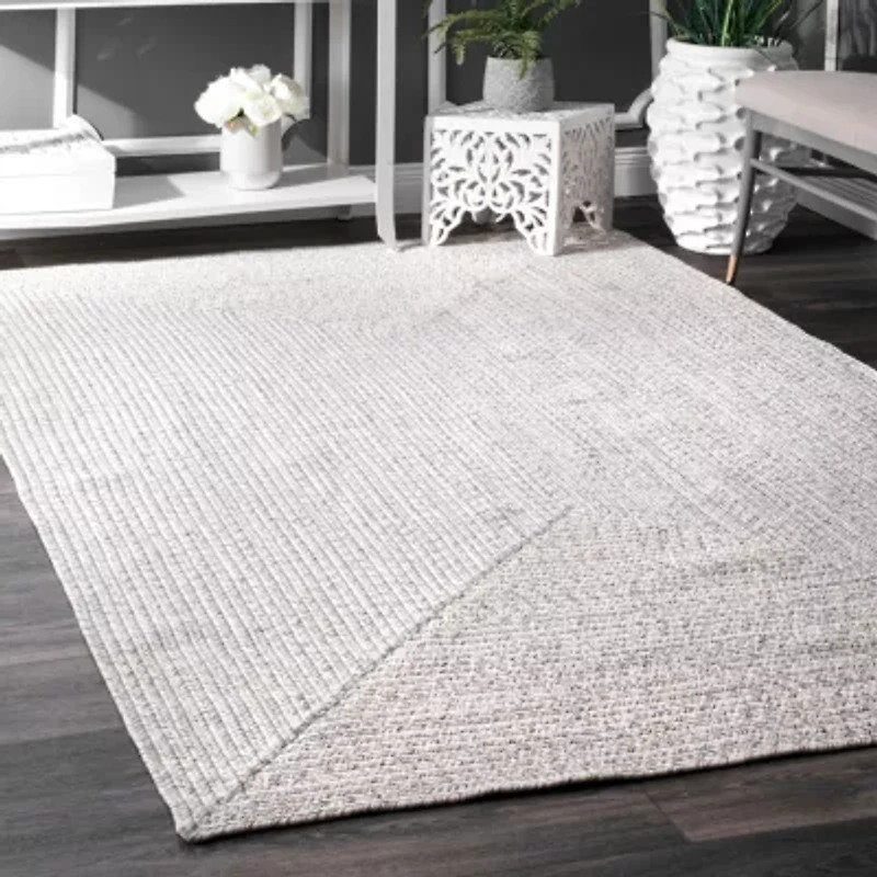 nuLoom Braided Lefebvre Rectangular Rug