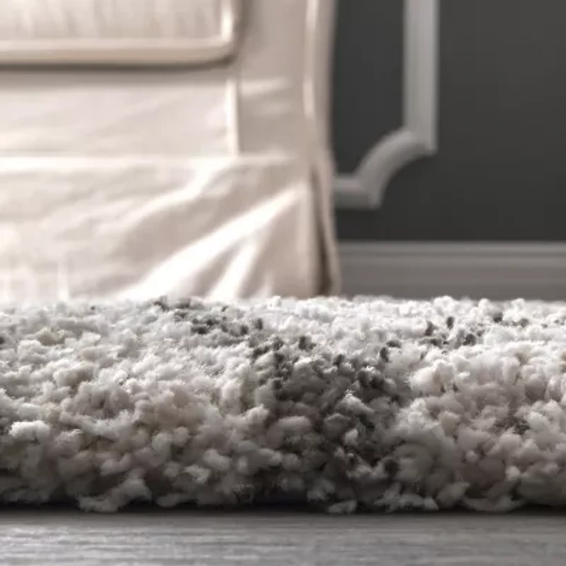 nuLoom Willette Diamond Shaggy Rectangular Rug