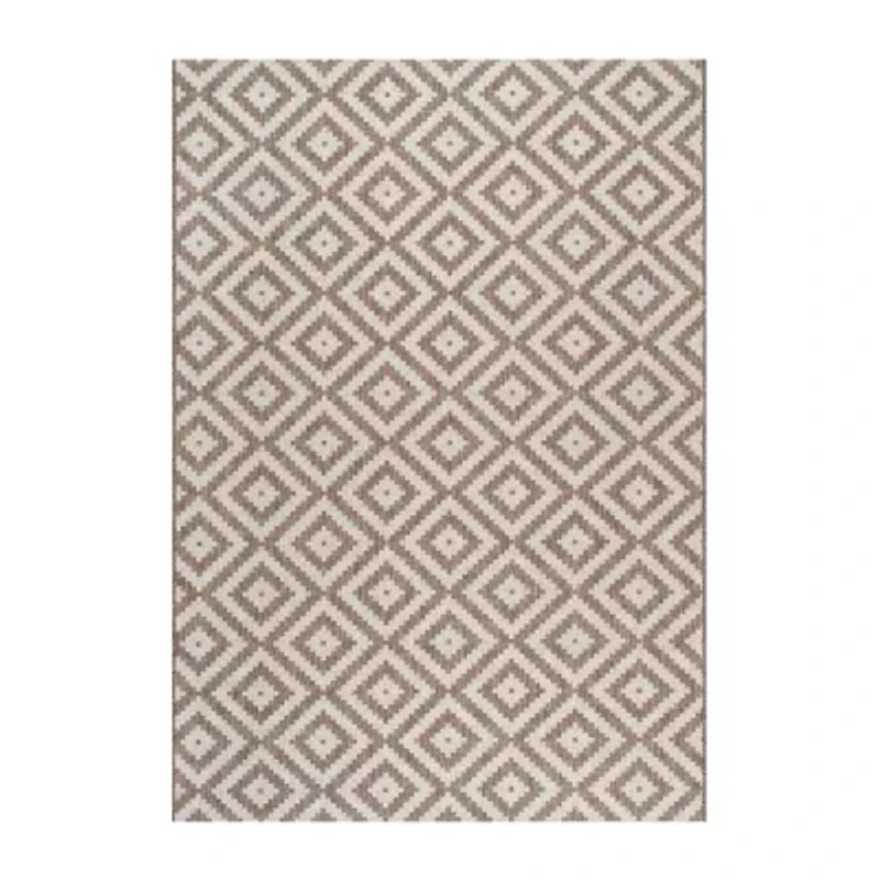 nuLoom Marybelle Tribal Diamond Trellis Rectangular Rug