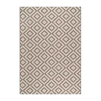 nuLoom Marybelle Tribal Diamond Trellis Rectangular Rug