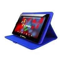 10.1" 1280x800 IPS 2GB RAM 32GB Storage Android 12 Tablet with Blue Leather Case/ Pop Holder and Pen Stylus"