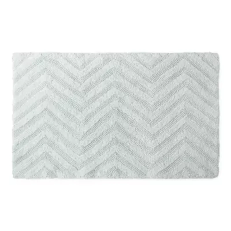 Fieldcrest Luxury Sculpted Reversible Bath Rug