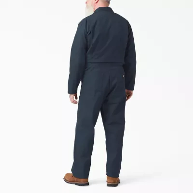 Dickies Deluxe Blended Mens Big and Tall Long Sleeve Workwear Coverall