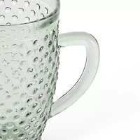 Martha Stewart Chauncey Hobnail Glass Serving Pitcher