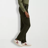 Lee Ultra Lux Womens Stretch Fabric Straight Mid Rise Cargo Pant