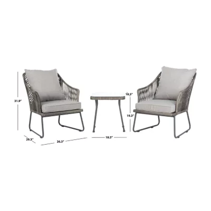 Safavieh Jensen 3-pc. Bistro Set