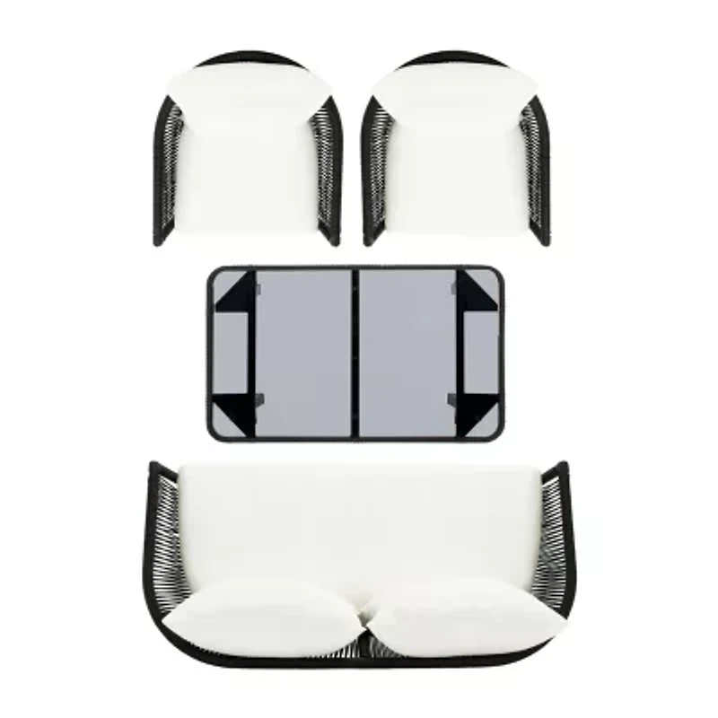 Belmi 4-pc. Conversation Set Cushioned