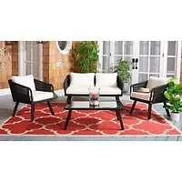 Safavieh Kerson 4-pc. Conversation Set Cushioned