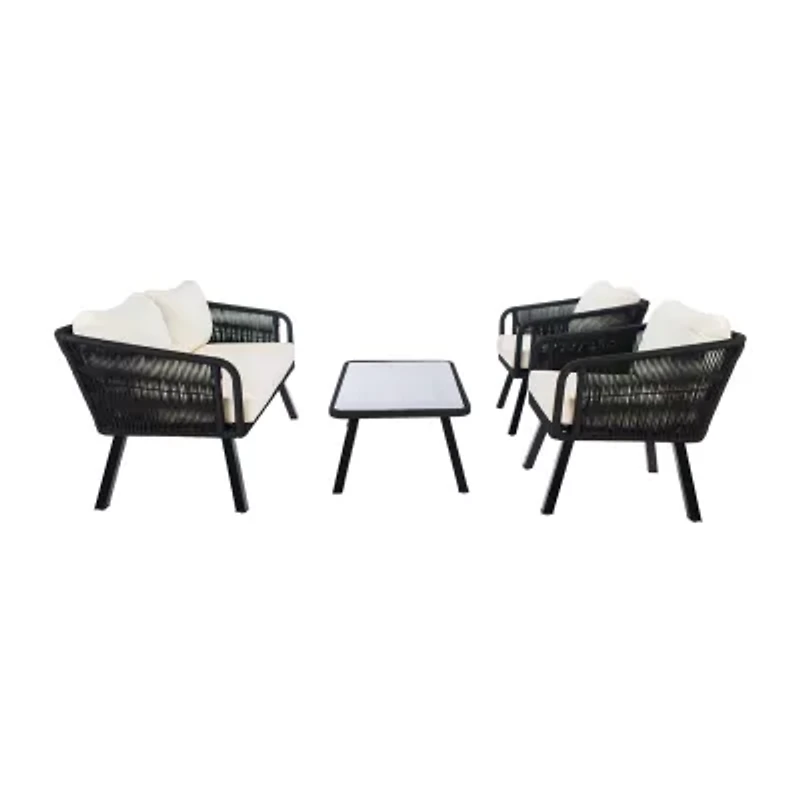 Kerson 4-pc. Conversation Set Cushioned
