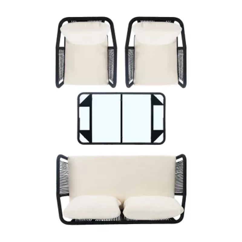 Torsla 4-pc. Conversation Set Cushioned
