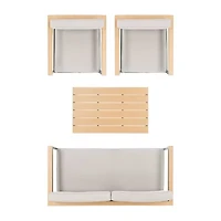 Safavieh Hendor 4-pc. Conversation Set Cushioned