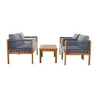 Safavieh Wilson 4-pc. Conversation Set Cushioned