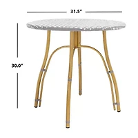 Rattan Patio Side Table