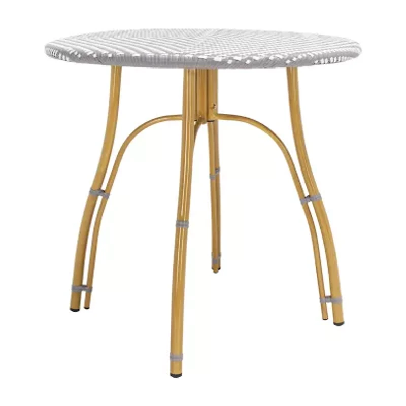 Rattan Patio Side Table