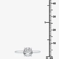 Womens / CT. Natural White Diamond 14K Gold Round Solitaire Engagement Ring