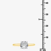 1 1/4 CT. Lab-Grown (G / SI2) Diamond Round Solitaire Engagement Ring 14k Gold