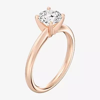 1 1/4 CT. Lab-Grown (G / SI2) Diamond Round Solitaire Engagement Ring 14k Gold