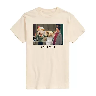 Mens Short Sleeve Friends Graphic T-Shirt