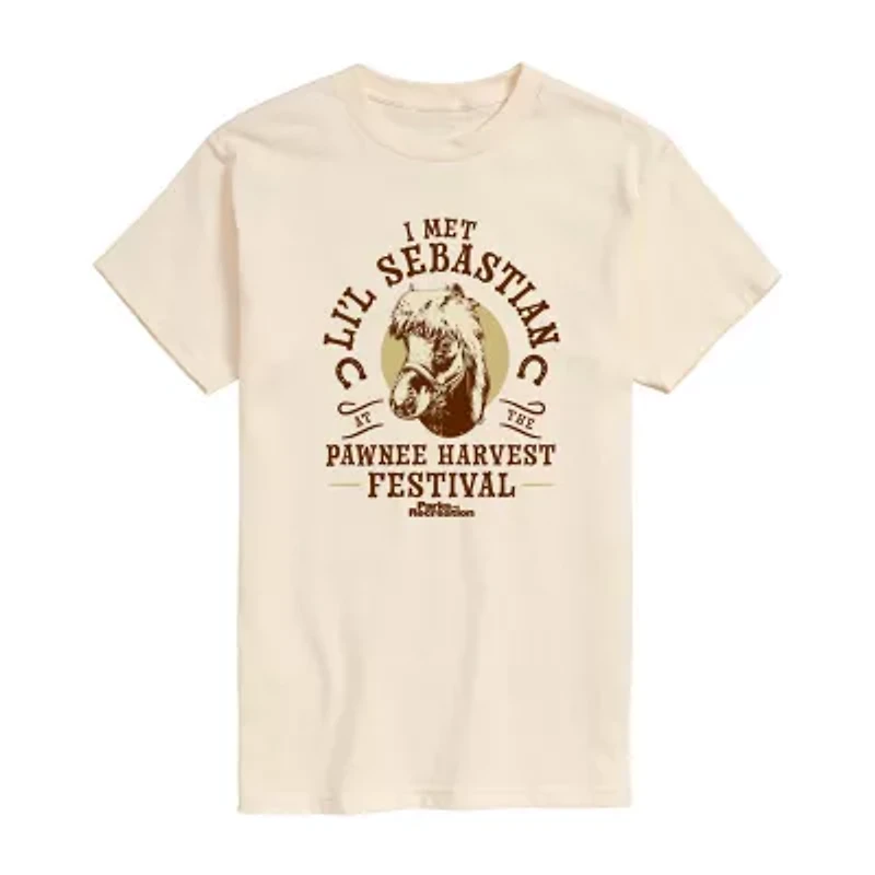 Mens Short Sleeve Parks and Recreation Graphic T-Shirt