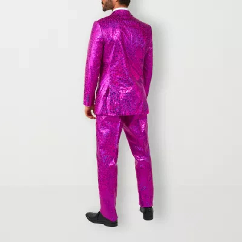 Opposuits Mens Peppy Pink Suit Set