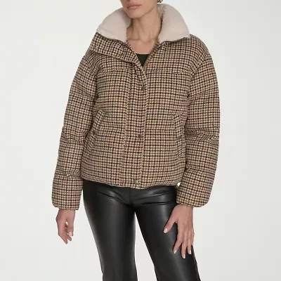 Levi's Womens Denim Midweight Puffer Jacket
