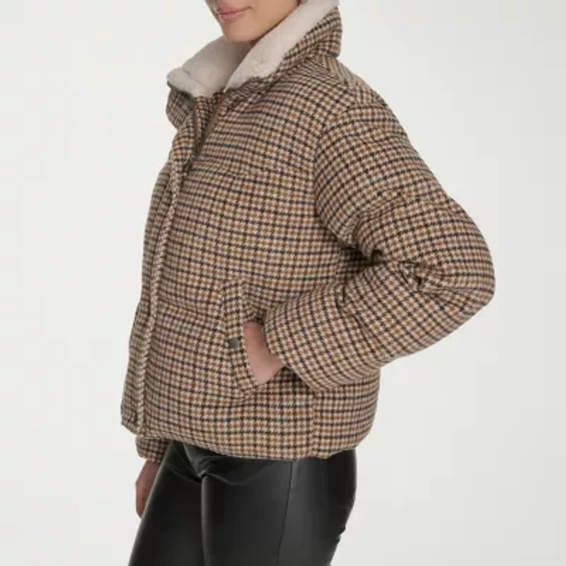 Levi's Womens Denim Midweight Puffer Jacket