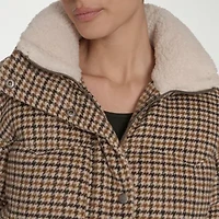 Levi's Womens Denim Midweight Puffer Jacket