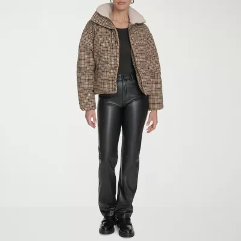 Levi's Womens Denim Midweight Puffer Jacket