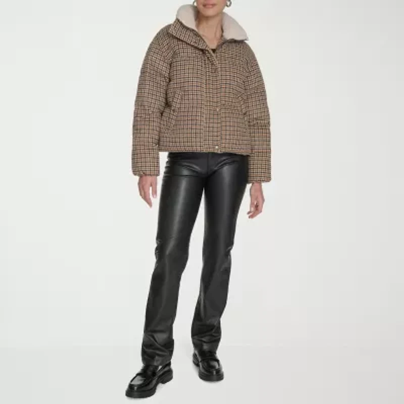 Levi's Womens Denim Midweight Puffer Jacket