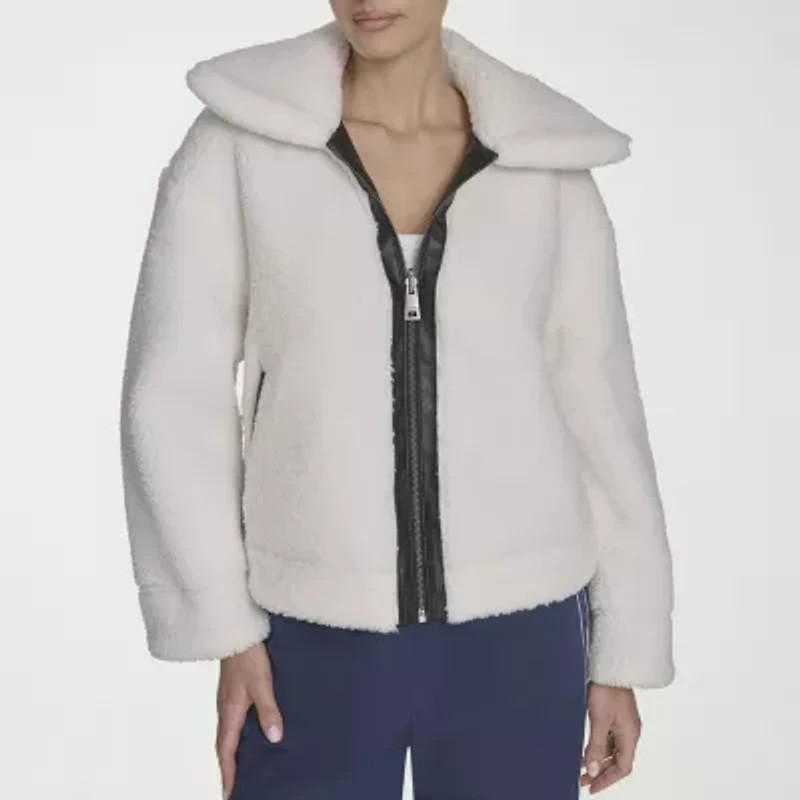Levi's® Womens Faux Leather Midweight Jacket