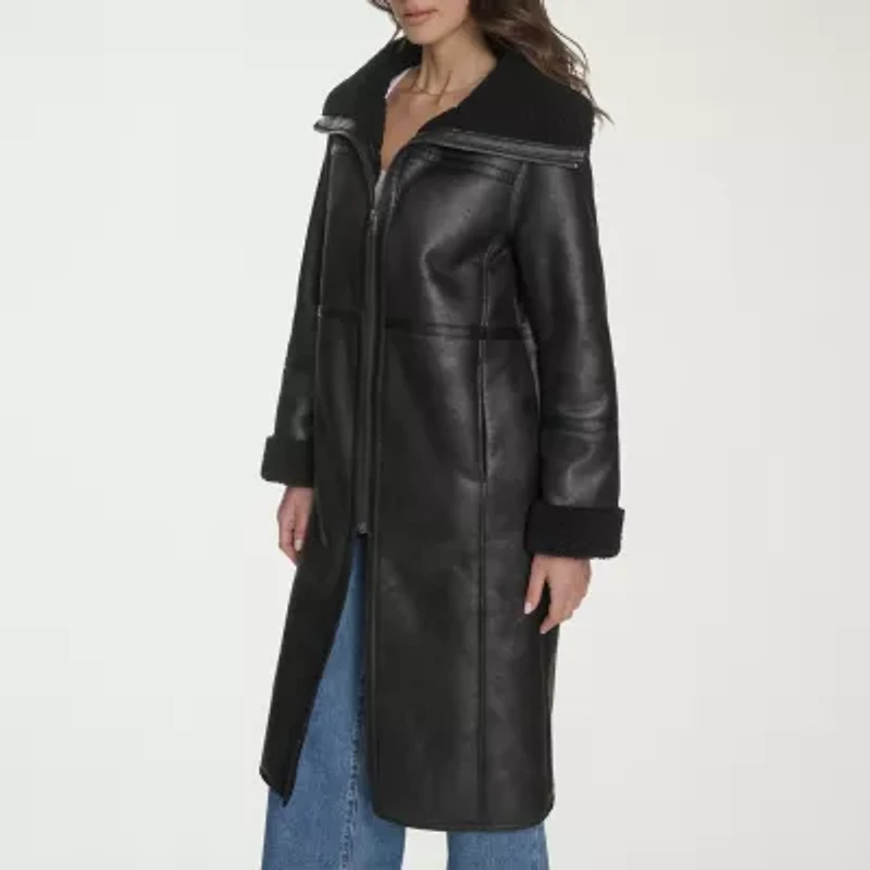 Levi's® Womens Faux Shearling Heavyweight Coat
