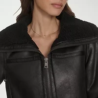 Levi's® Womens Faux Shearling Heavyweight Coat