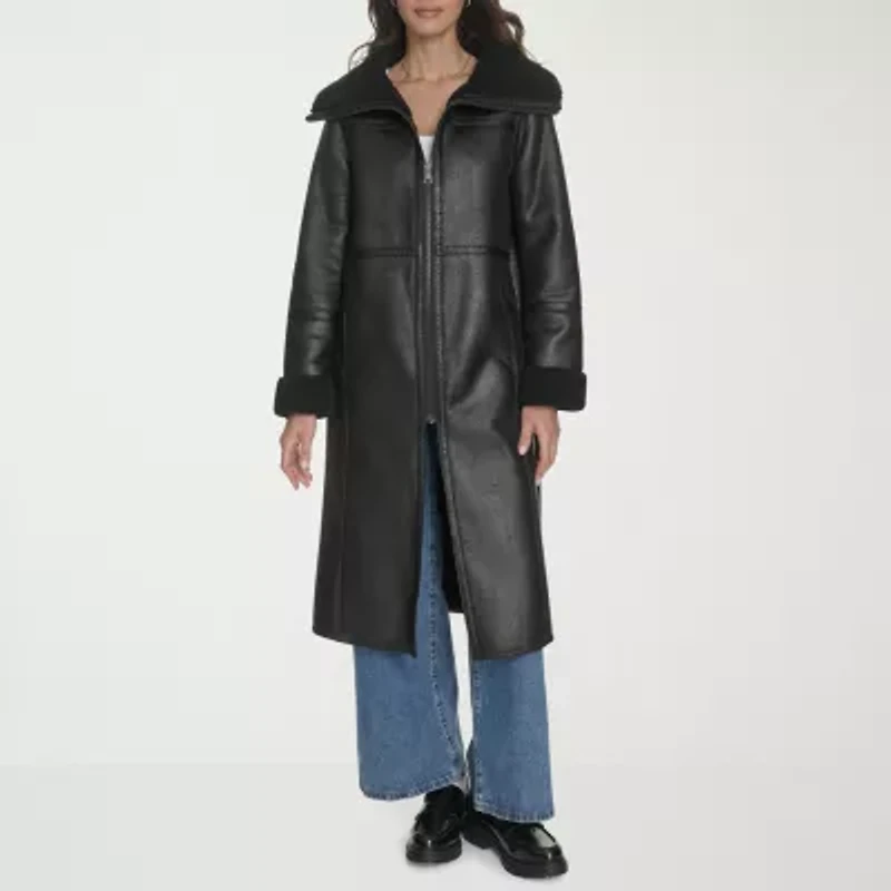 Levi's® Womens Faux Shearling Heavyweight Coat