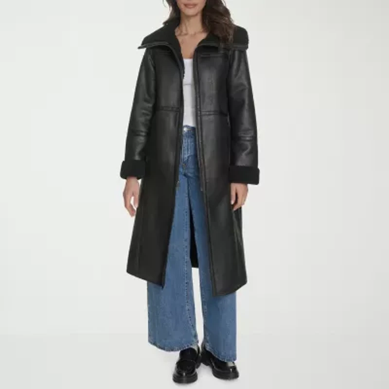 Levi's® Womens Faux Shearling Heavyweight Coat