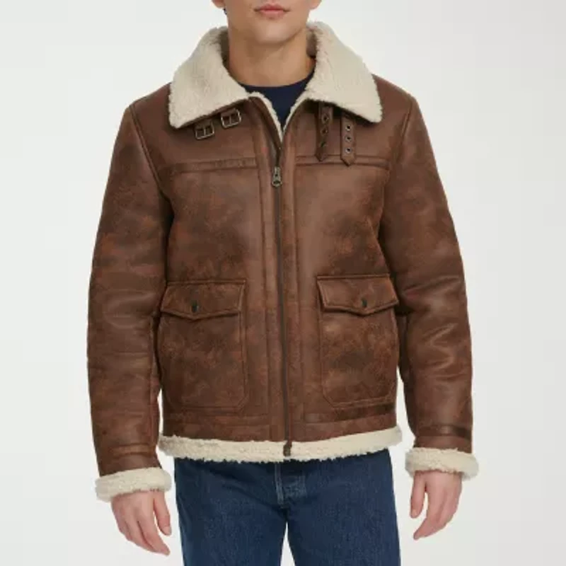 Levi's Mens Faux Shearling Midweight Jacket