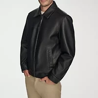 Dockers Mens Faux Leather Midweight Jacket