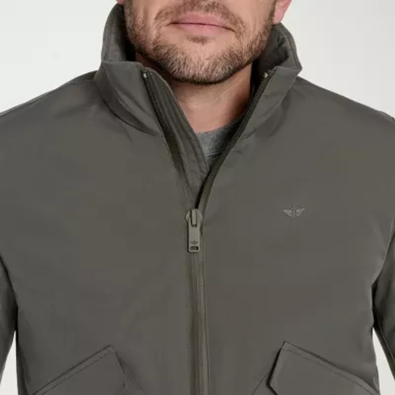Dockers Mens Water Resistant Midweight Bomber Jacket