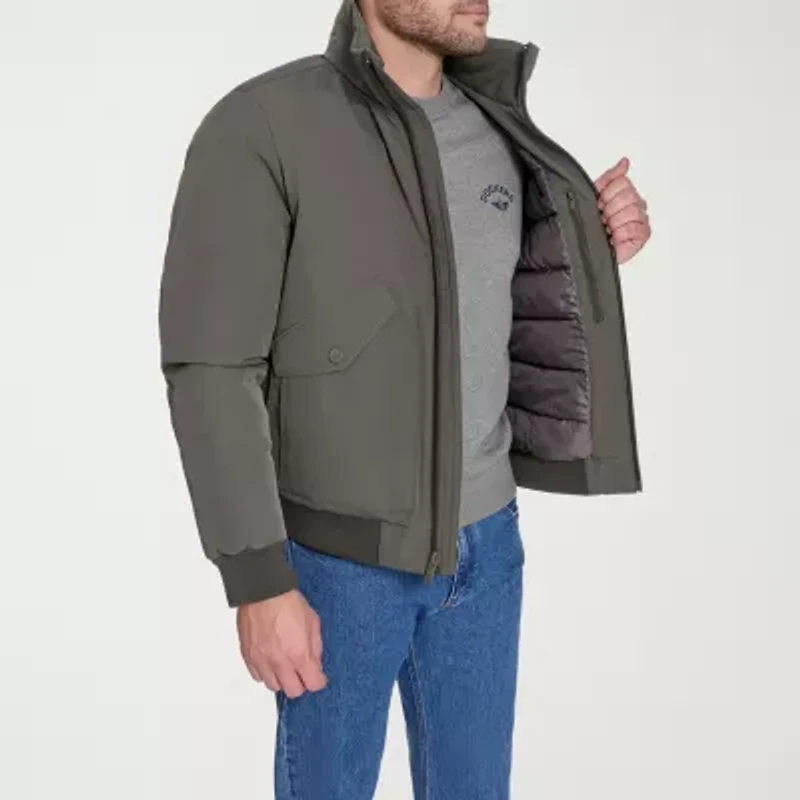 Dockers Mens Water Resistant Midweight Bomber Jacket