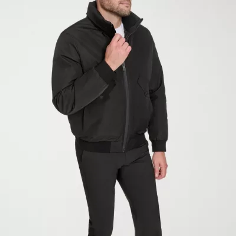 Dockers Mens Water Resistant Midweight Bomber Jacket