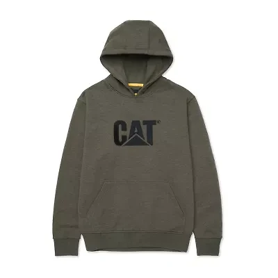 CAT Trademark Banner Mens Long Sleeve Hoodie