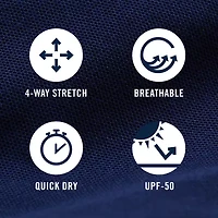 IZOD Swingflex Elite Mens Regular Fit Short Sleeve Polo Shirt