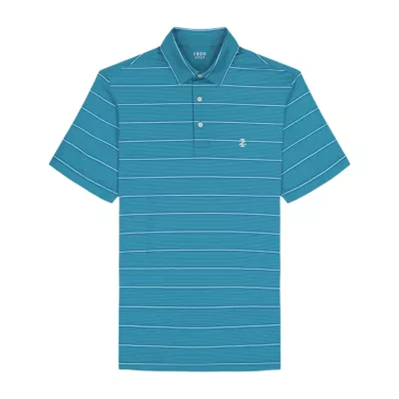 IZOD Swingflex Elite Mens Regular Fit Short Sleeve Polo Shirt