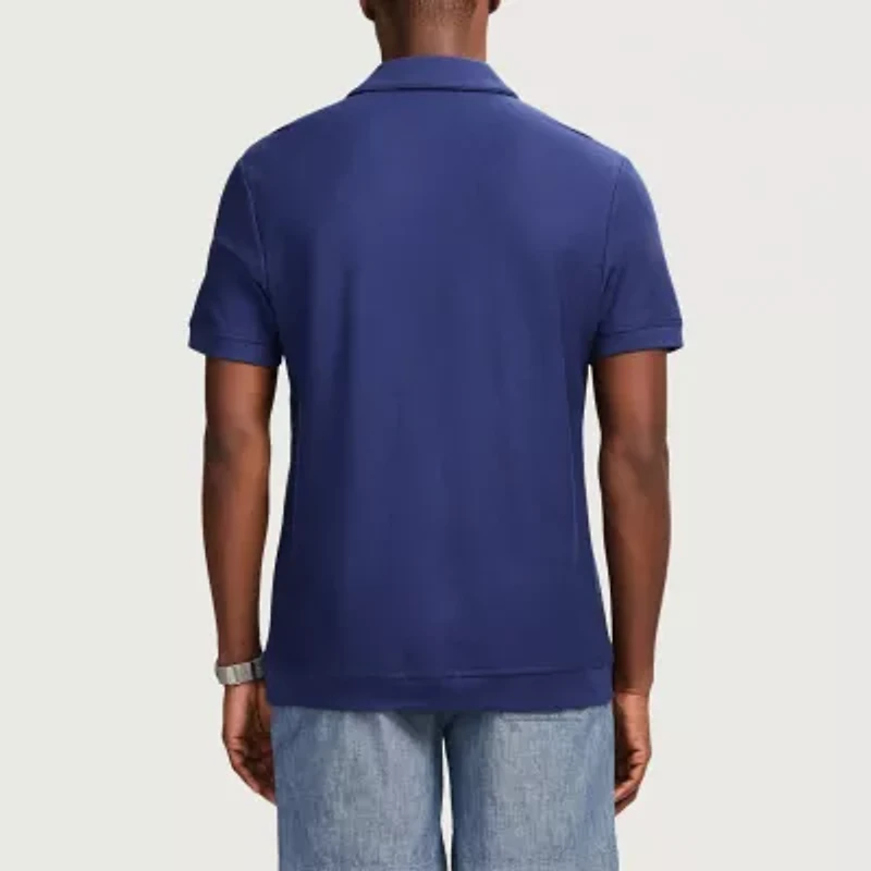 IZOD Saltwater Dune Knit Texture Mens Classic Fit Short Sleeve