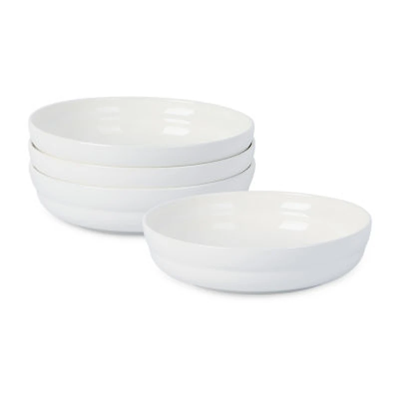 Stone + Lain Virtuo 4-pc. Porcelain Pasta Bowl
