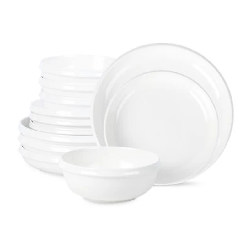 Stone + Lain Verso 4-pc. Porcelain Dinnerware Set