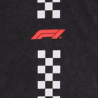 Formula 1 Racing Oversized Womens Crew Neck Short Sleeve Juniors Graphic T-Shirt