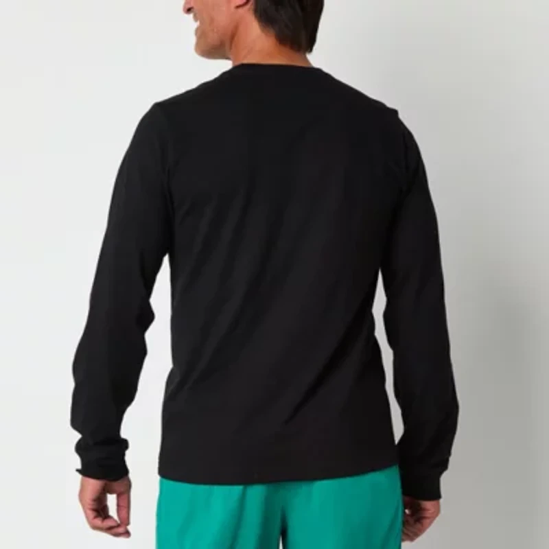 Xersion Xtreme Mens Crew Neck Long Sleeve Active T-Shirt