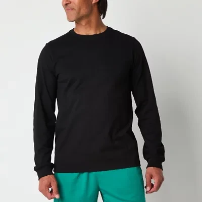 Xersion Xtreme Mens Crew Neck Long Sleeve Active T-Shirt